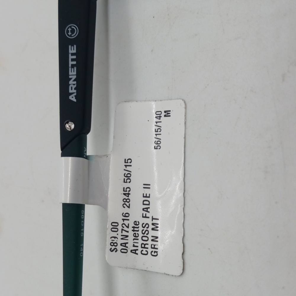 NWT RX-ABLE ARNETTE EYEGLASS FRAMES CROSS FADE II MATTE GREEN - Picture 5 of 5